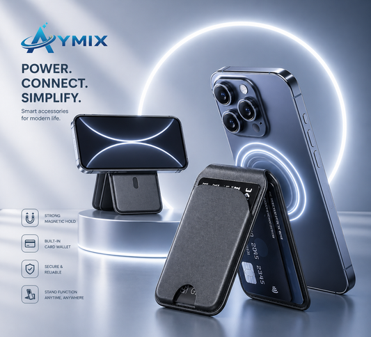 AYMIX Leather Phone Wallet